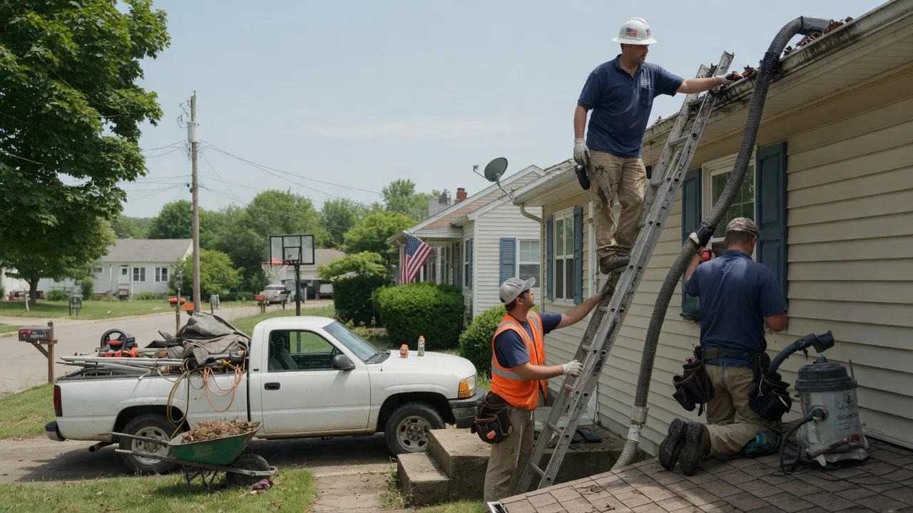 Gutter Installation in Woodworth, LA near me